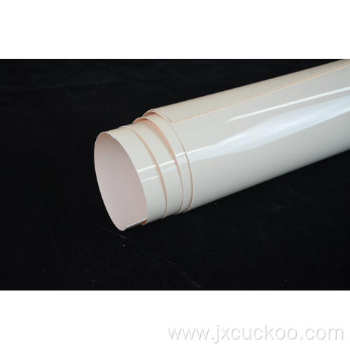 High gloss white edge banding tape